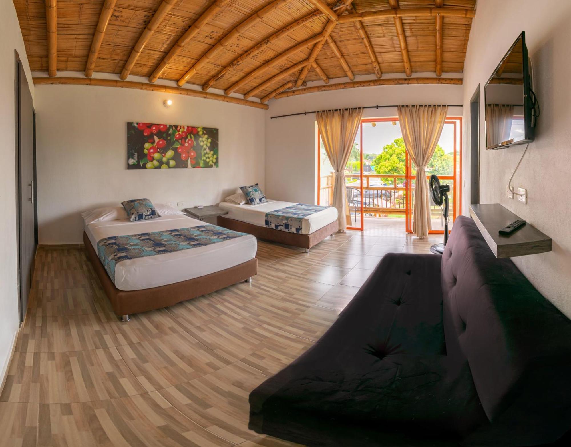 Hotel Campestre La Aldea Монтенегро Екстериор снимка
