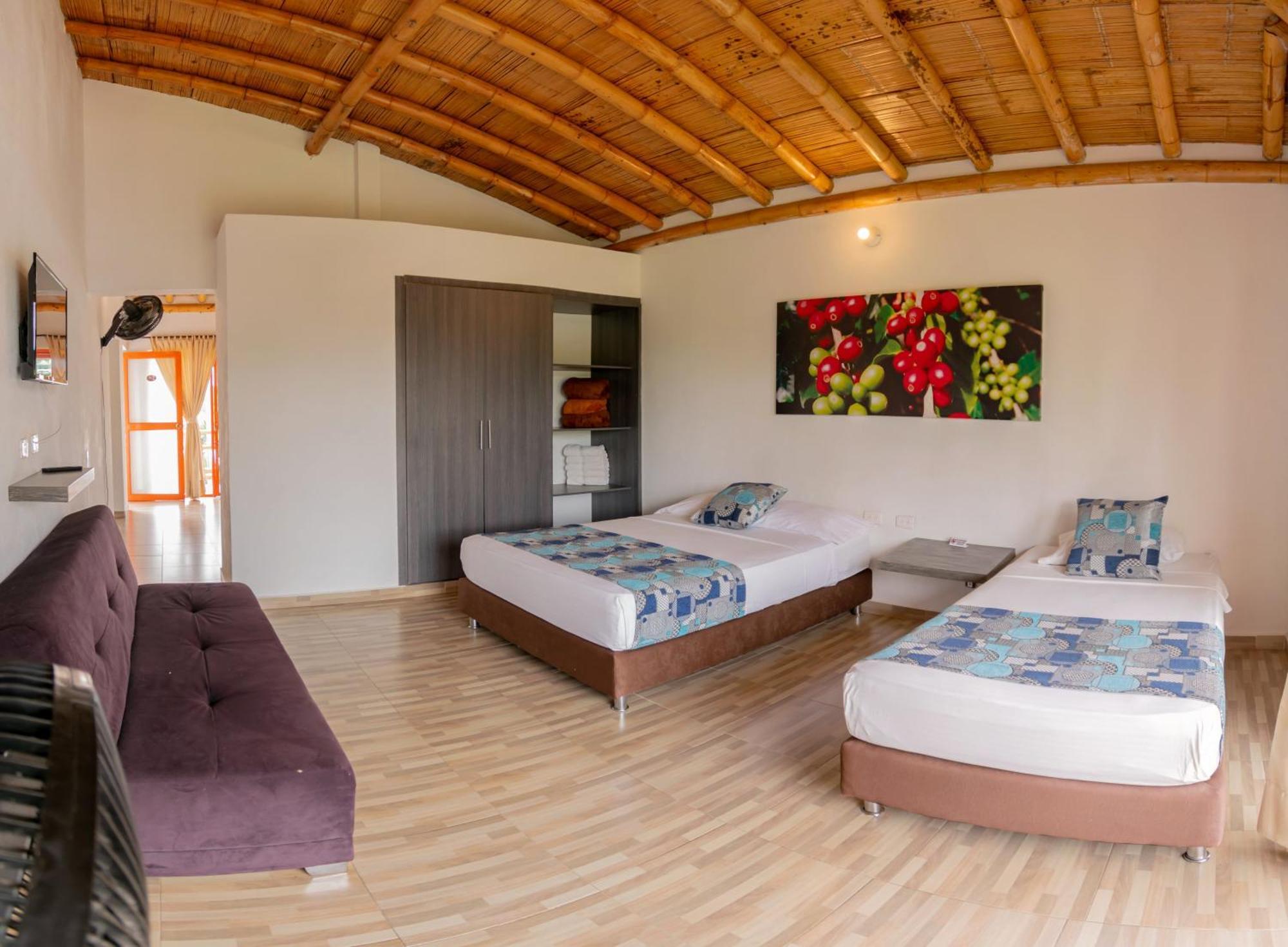 Hotel Campestre La Aldea Монтенегро Екстериор снимка